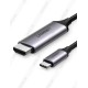 Cáp chuyển đổi  USB C to HDMI dài 3m cao cấp hỗ trợ 4K 2K @60Hz Ugreen 50766